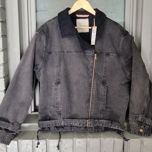 Women's Moto Jacket, Size XL